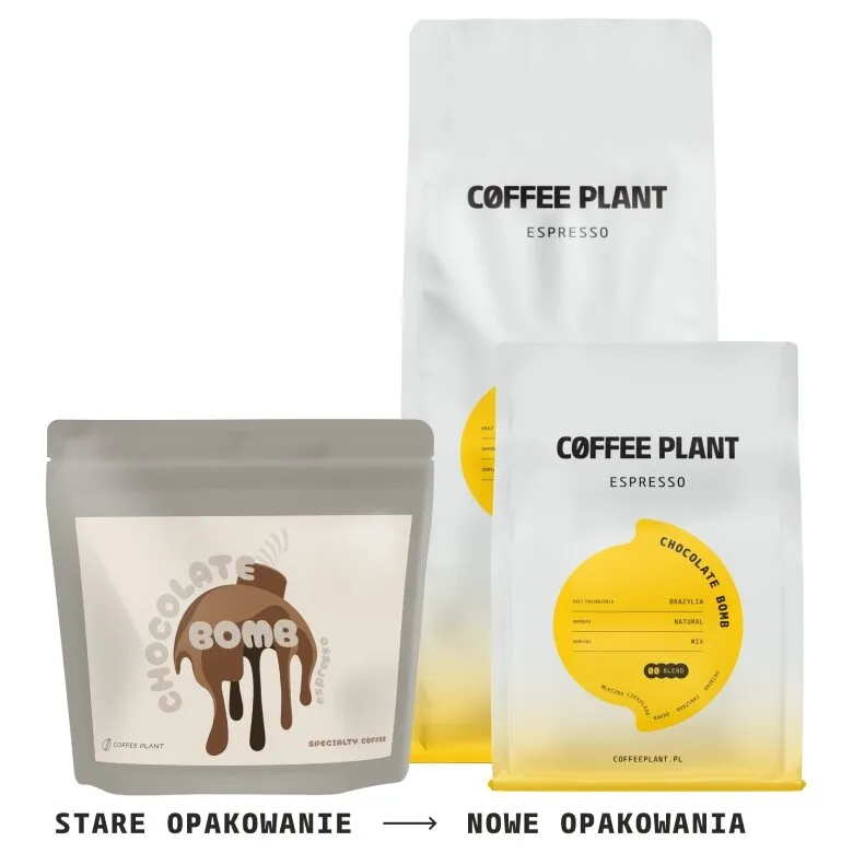 Kawa Ziarnista COFFEE PLANT Chocolate Bomb Espresso 1kg