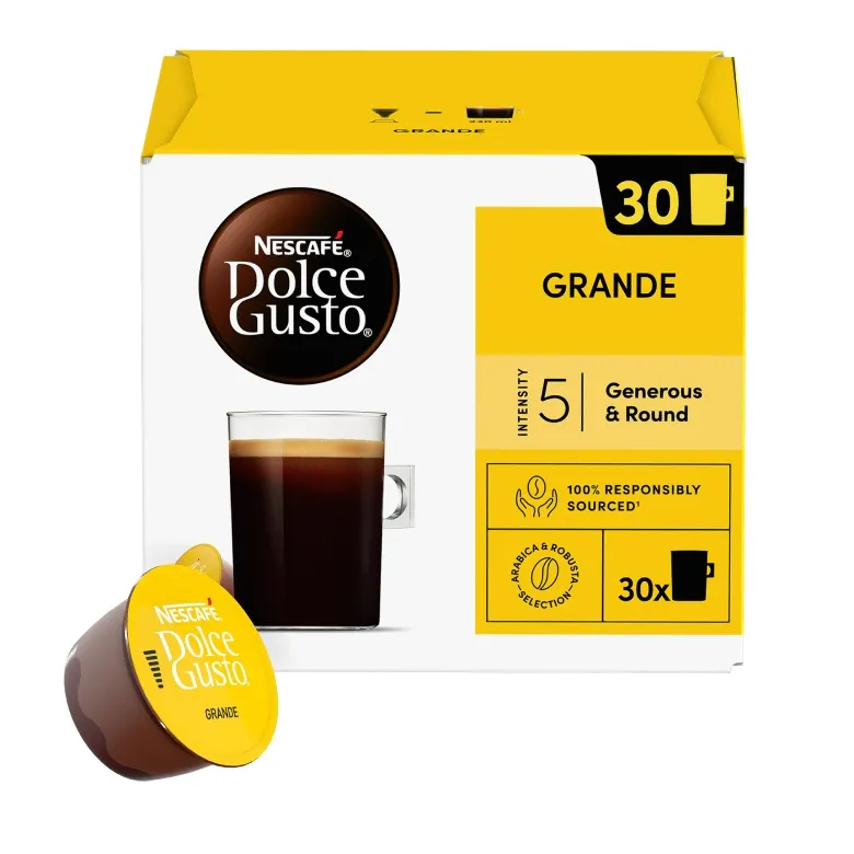 Kapsułki Nescafé Dolce Gusto Grande 30 Sztuk