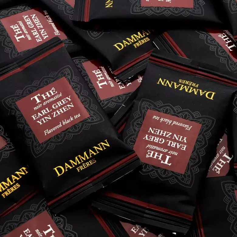 Herbata DAMMANN Earl Grey Yin Zhen 24 Saszetki - Czarna