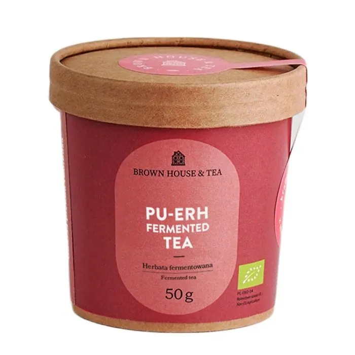 Herbata Premium BROWN HOUSE & TEA Pu-Erh 50g - Czerwona