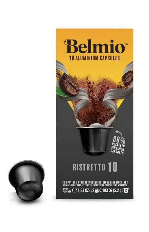 Kapsułki Do Nespresso BELMIO Espresso Ristretto 10 Sztuk