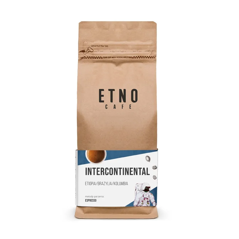 Kawa Ziarnista ETNO CAFE Intercontinental 1kg