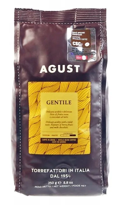 Kawa Mielona AGUST Gentile 100% Arabica 250g