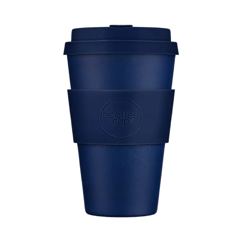 Kubek Na Wynos ECOFFEE CUP Solid Colours Dark Energy 400 ml - Granatowy