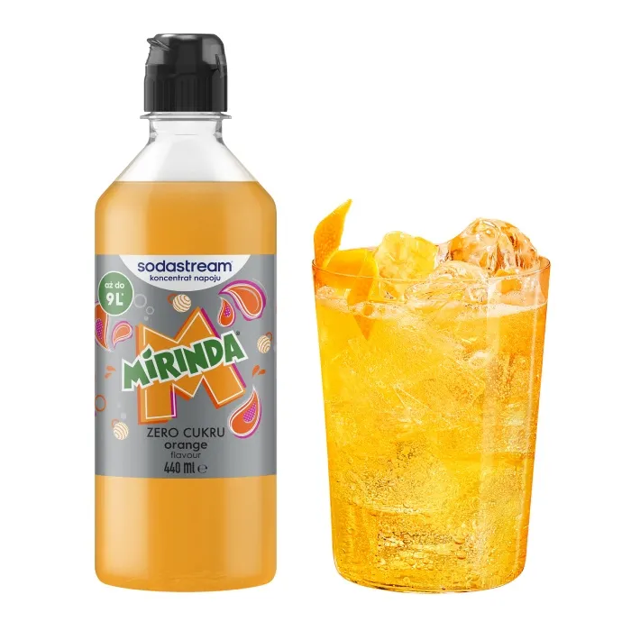 Syrop SODASTREAM Mirinda Orange Bez Cukru 440 ml