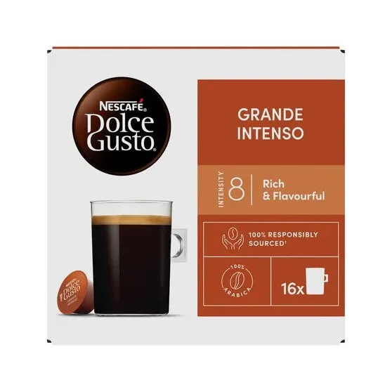Kapsułki Nescafé Dolce Gusto Grande Intenso 16 Sztuk