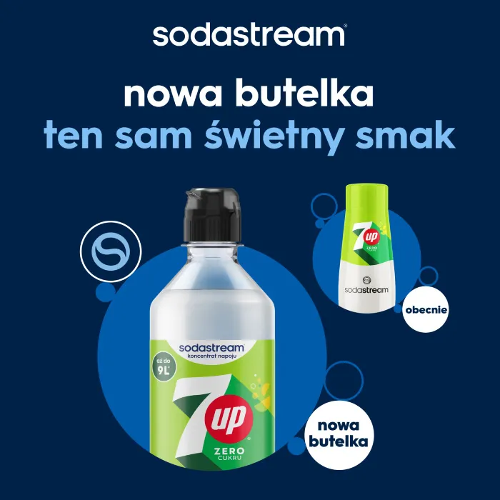 Syrop SODASTREAM 7UP Zero Cukru 440 ml