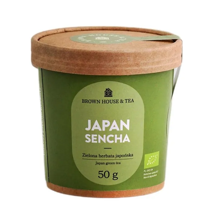 Herbata BROWN HOUSE & TEA Japan Sencha 50g - Zielona