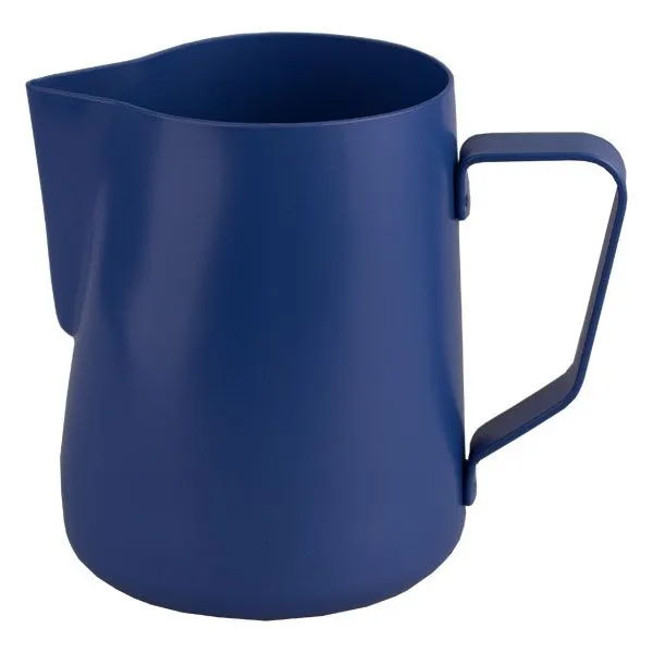 Dzbanek Do Spieniania Mleka RHINOWARES Barista Milk Pitcher - Niebieski 600 ml