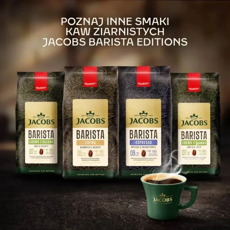 Kawa Ziarnista JACOBS Barista Editions Espresso 1kg