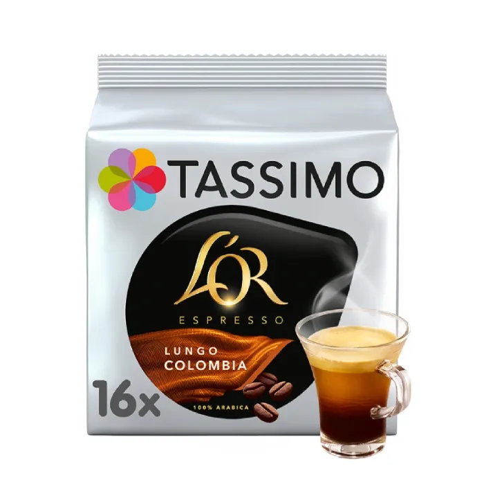 Kapsułki Tassimo L'OR Lungo Colombia 16 szt