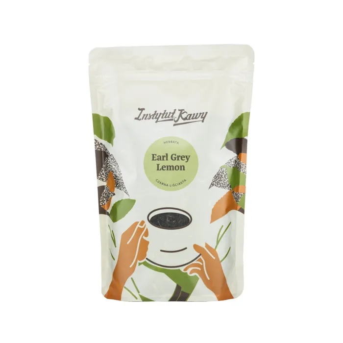Herbata INSTYTUT KAWY Earl Grey Lemon Dosypka 200g - Czarna