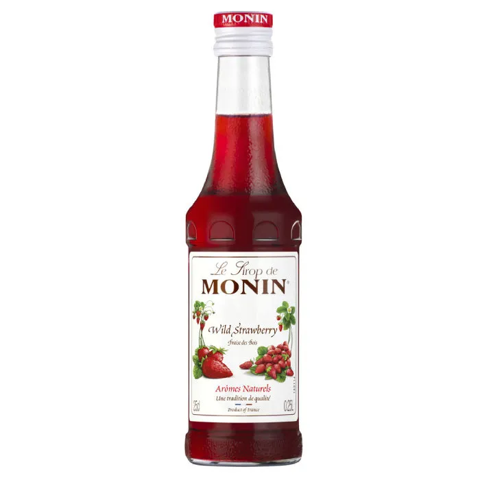 Syrop WILD STRAWBERRY MONIN 0,25 ml - Poziomka