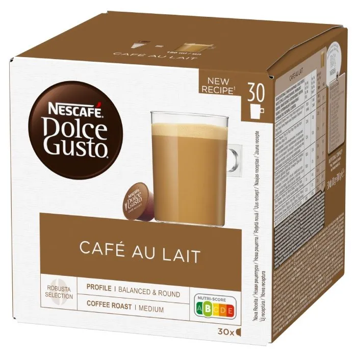 Kapsułki Nescafé Dolce Gusto Café Au Lait 30 Sztuk