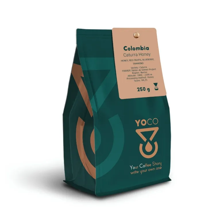 Kawa Ziarnista YOCO COFFEE Colombia Caturra Honey Filter 250g