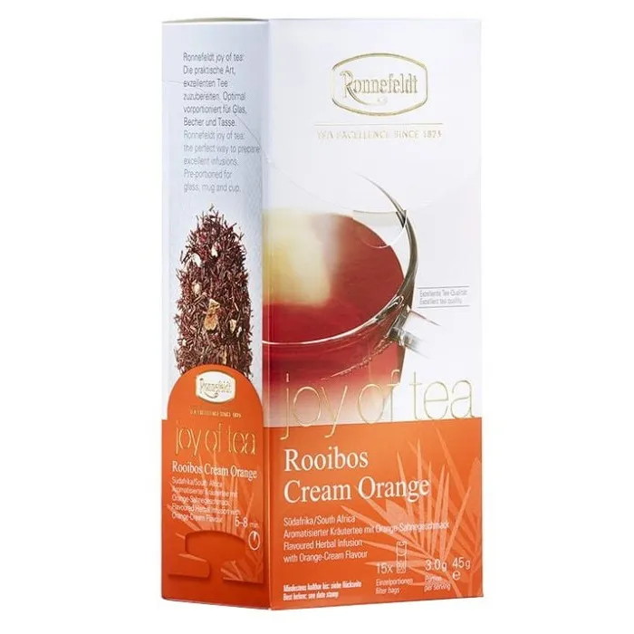 Herbata RONNEFELDT Joy Of Tea Rooibos Cream Orange 15x3g