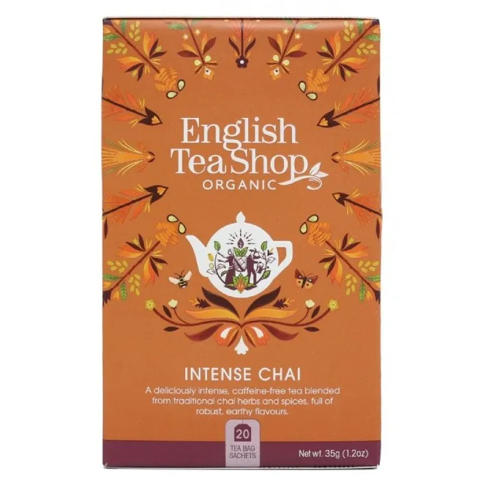 Ziołowa Herbata ENGLISH TEA SHOP Intense Chai 20x1,75g