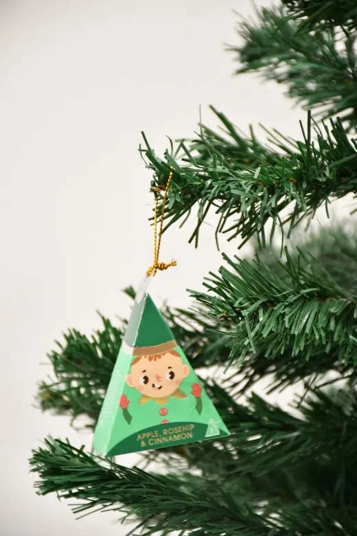 Herbata ENGLISH TEA SHOP Christmas TEA Green Wonders - Zestaw 12 Piramidek