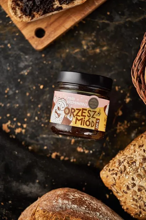 Miód Kremowany Orzeszmiód KRUPIEC 220g