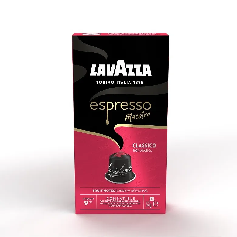 Kapsułki Do Nespresso* LAVAZZA Espresso Maestro Classico - 10 Sztuk