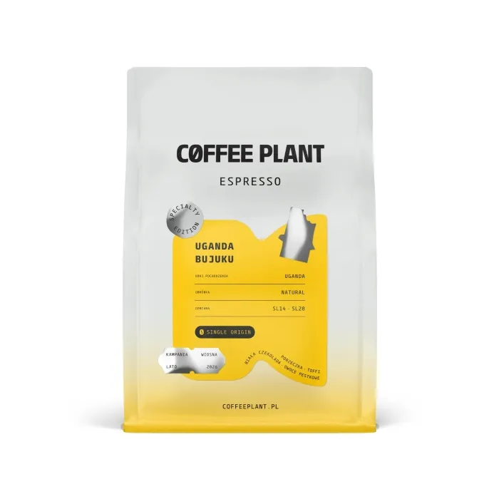 Kawa Ziarnista COFFEE PLANT Uganda Bujuku 250g