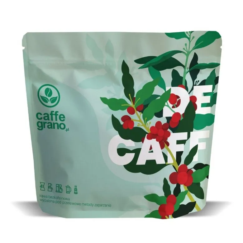 Kawa Ziarnista CAFFE GRANO Decaff Meksyk El Tucan FILTR - Kawa Bezkofeinowa 250g