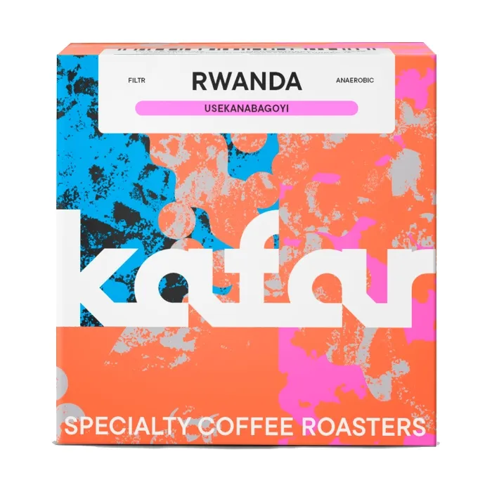 Kawa Ziarnista KAFAR Rwanda Usekanabagoyi 250g