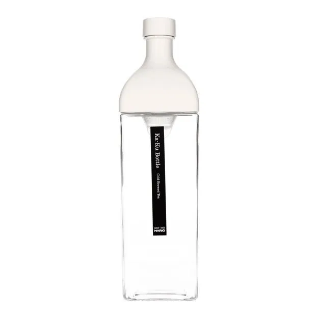 Butelka Z Filtrem Do Cold Brew Tea HARIO Ka-Ku 1,2l - Biała