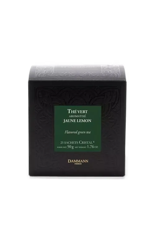 Herbata DAMMANN Jaune Lemon 25 Saszetek - Zielona
