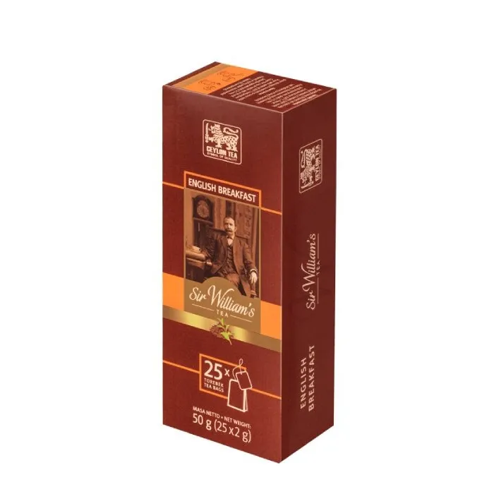Herbata SIR Williams Tea English Breakfast 25x2g - Czarna