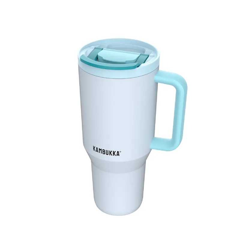 Kubek Termiczny Ze Słomką KAMBUKKA RIO 950 ml - Frosty Coconut