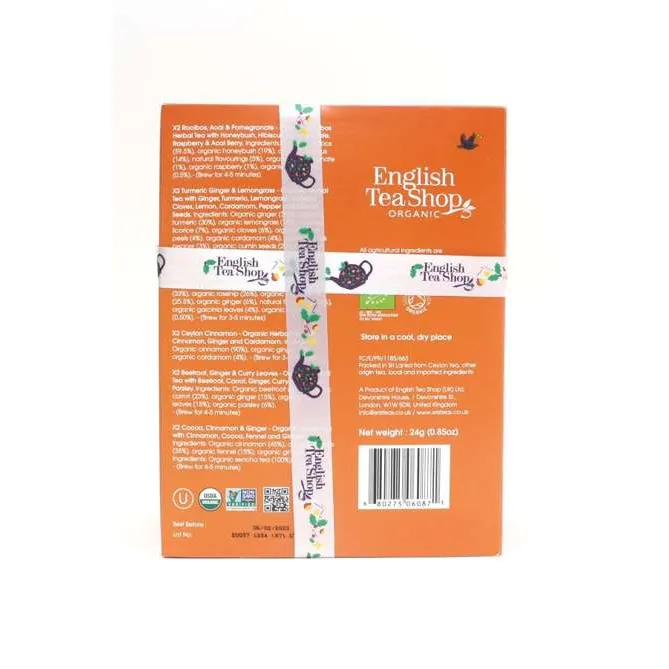 Zestaw Herbat ENGLISH TEA SHOP Super 12x2g