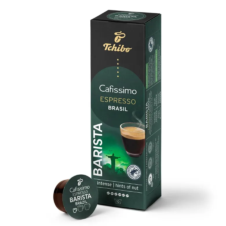 Kapsułki TCHIBO Cafissimo Espresso Brasil 10 Sztuk