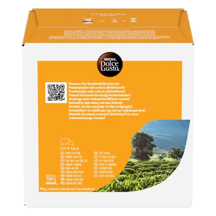 Kapsułki Nescafé Dolce Gusto Latte Macchiato 16 Sztuk