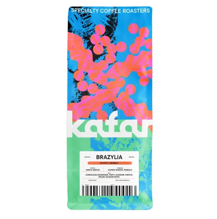 Kawa Ziarnista KAFAR Brazylia Monte Carmelo 1kg