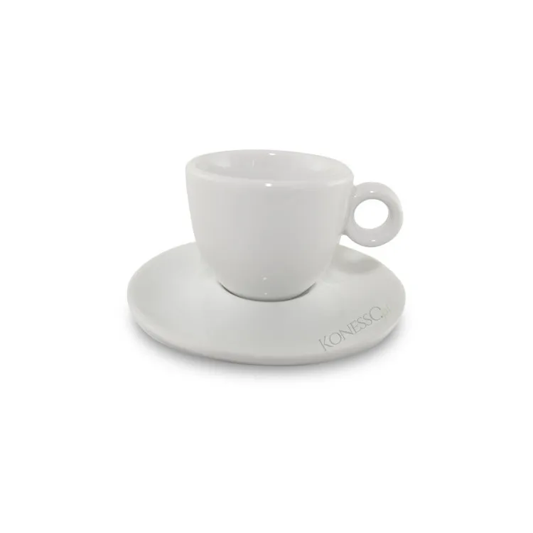 Filiżanka Ze Spodkiem Do Kawy Espresso - Bola 80ml