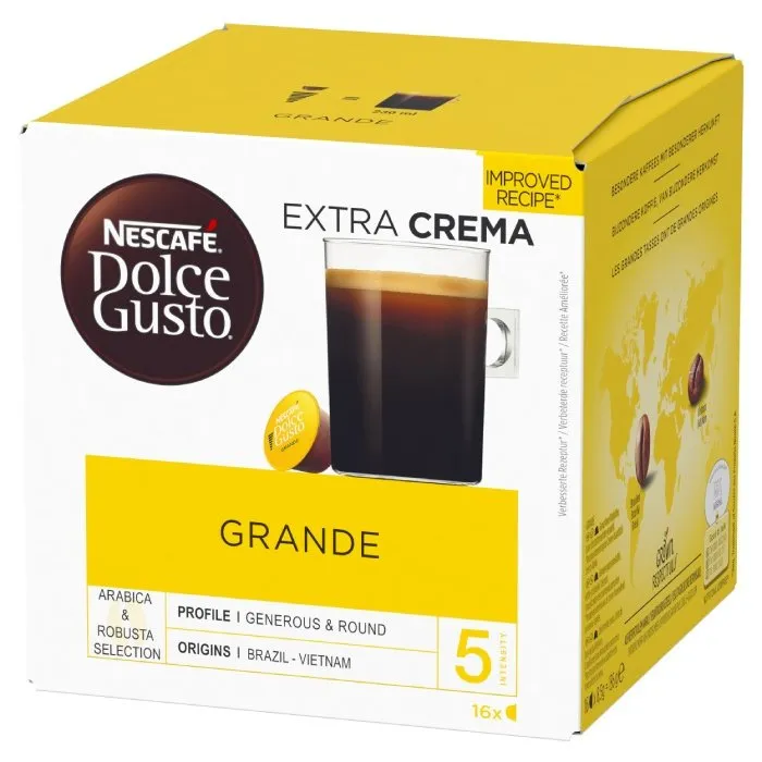Kapsułki Nescafé Dolce Gusto Grande 16 Sztuk