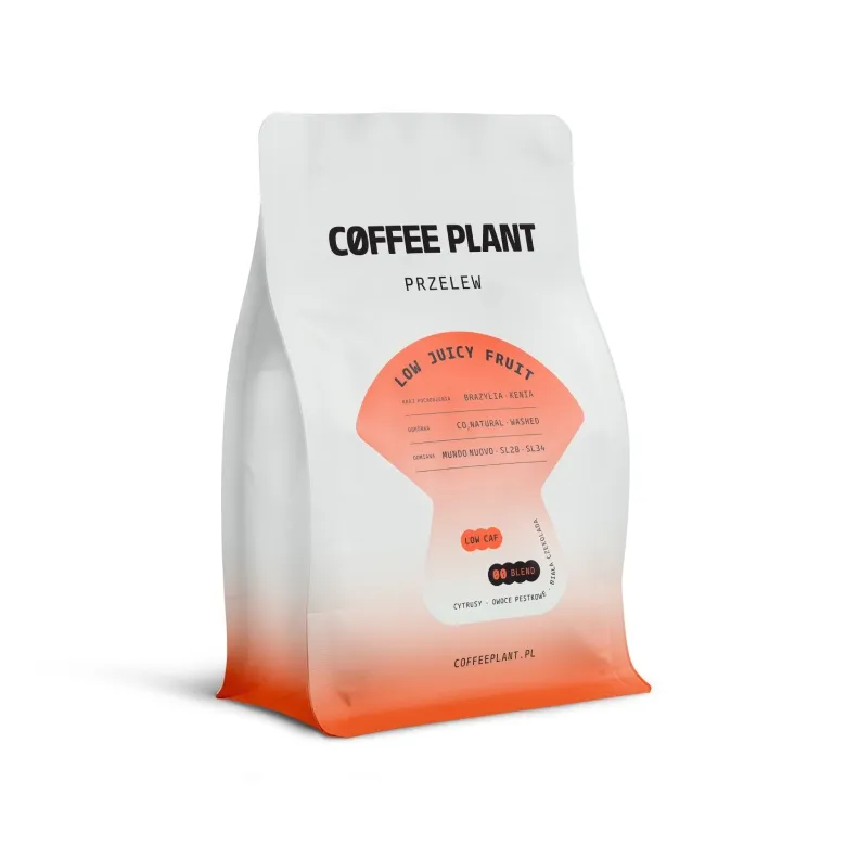 Kawa Ziarnista COFFEE PLANT LOW Juicy Fruit 250g