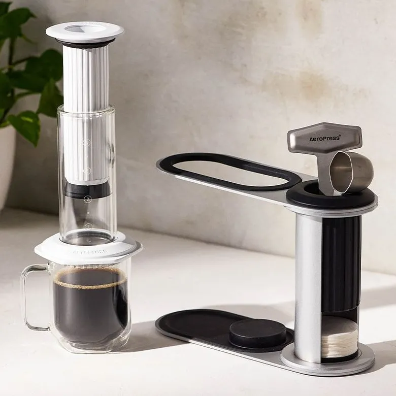 Zaparzacz Do Kawy AEROPRESS Premium - Biały