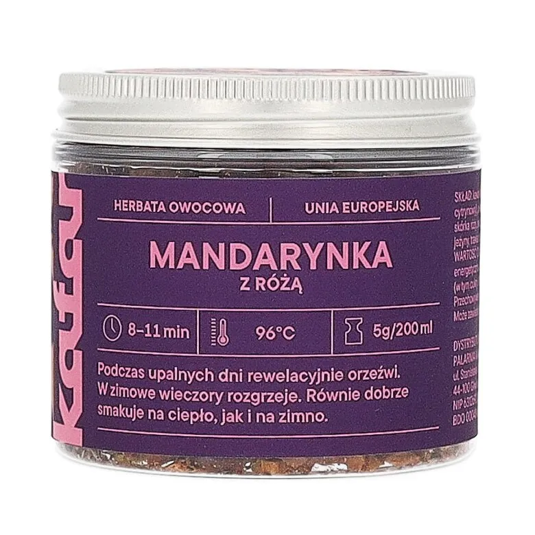 Herbata Owocowa KAFAR Mandarynka Z Różą 50g