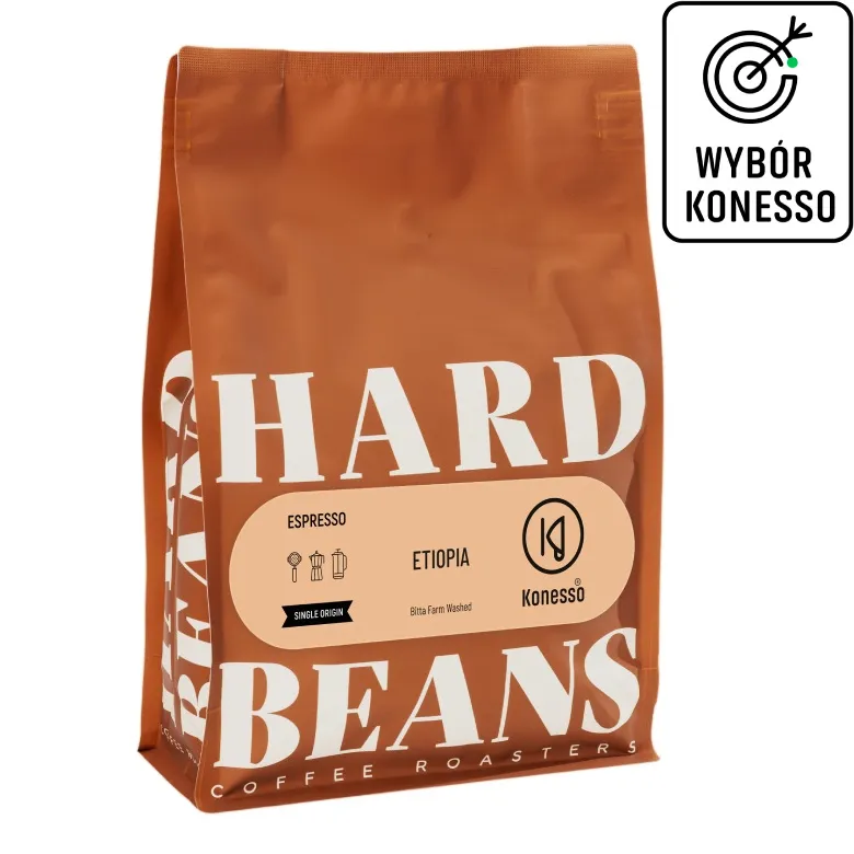Kawa Ziarnista HARD BEANS Etiopia Bitta Farm Espresso - 1kg