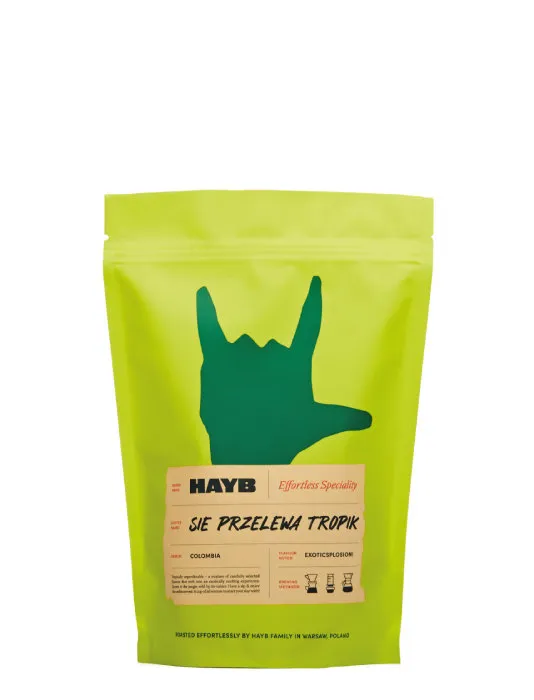 Kawa Ziarnista HAYB Sie Przelewa Tropik 250g