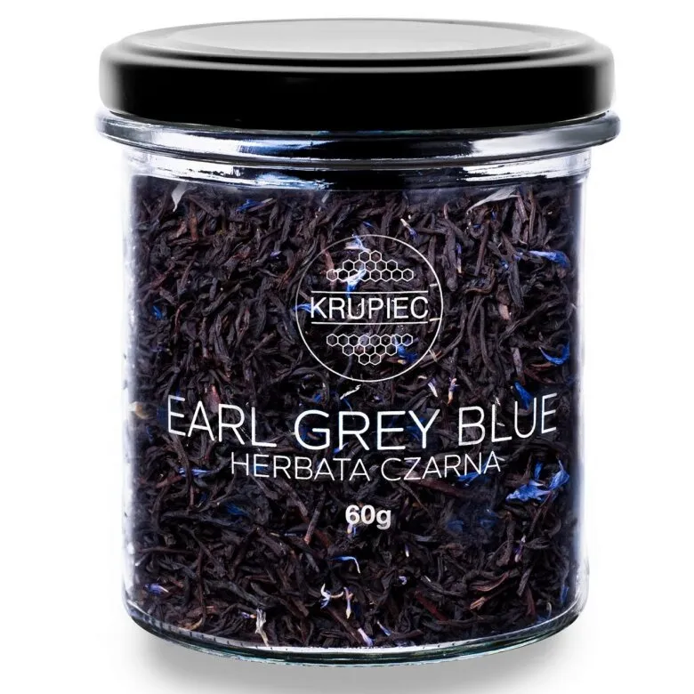 Herbata KRUPIEC Earl Grey Blue 60g - Czarna