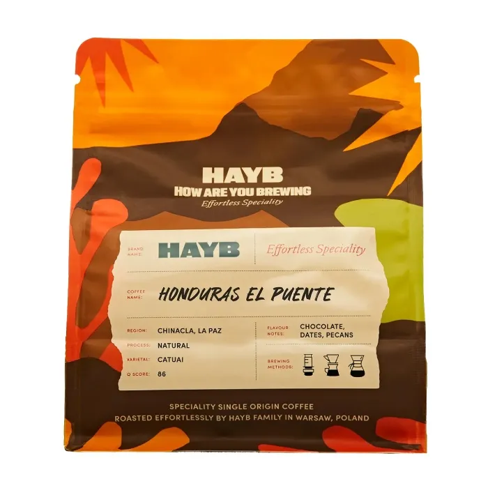 Kawa Ziarnista HAYB Honduras El Puente Natural Filtr 250g