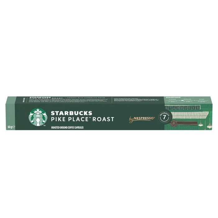 Kapsułki Do Nespresso STARBUCKS® Pike Place Roast 10 Sztuk