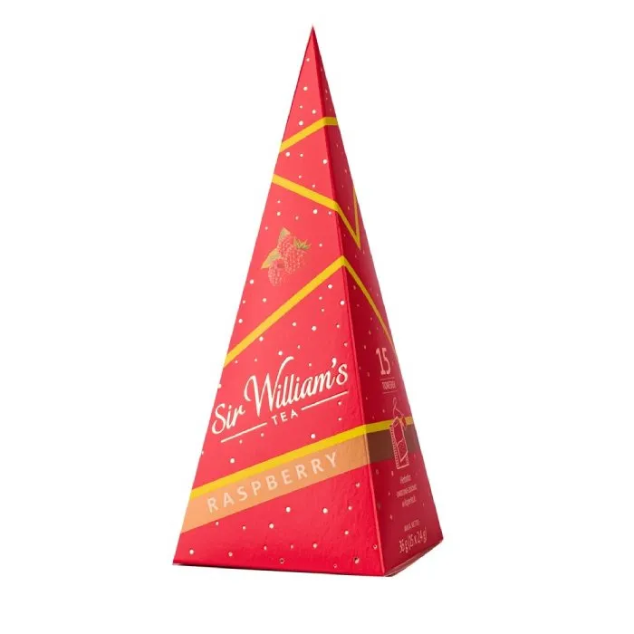 Owocowa Herbata SIR Williams Tea Raspberry - Piramida 15x2,4g