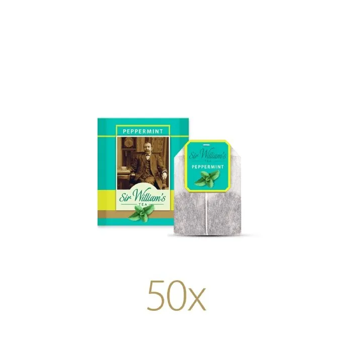 Herbata SIR Williams Tea Peppermint 50x1,6g - Zielona