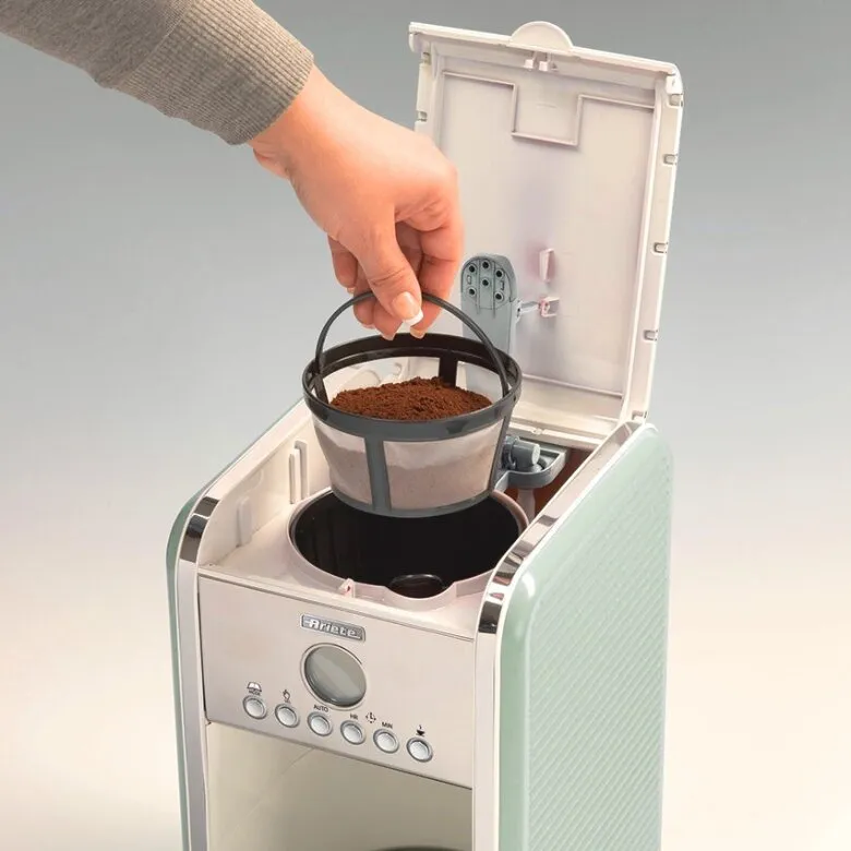 Ekspres Przelewowy ARIETE Vintage American Coffee Drip 1342/04 - Zielony