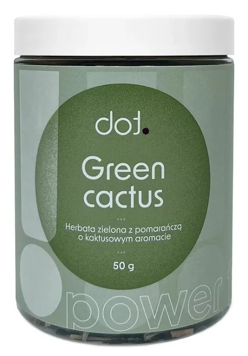 Herbata Dot. Green Cactus 50g - Zielona