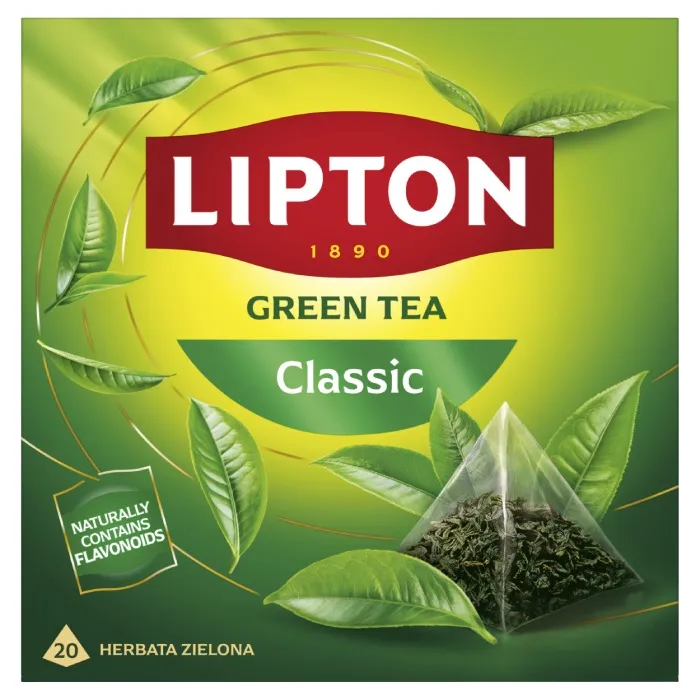 Herbata Aromatyzowana LIPTON Classic 20x1,4g - Zielona